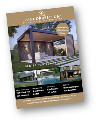 Inspiratiemagazine stijlvolle buitenverblijven van Van Dorresteijn