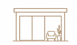 Icoon van maatwerk tuinkamer.